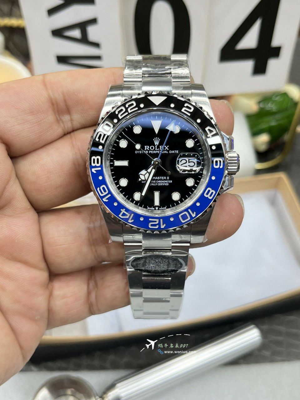 Clean Rolex GMT-Master II Inter Milan Circle m126710blnr-0003100% clone watches  / R897