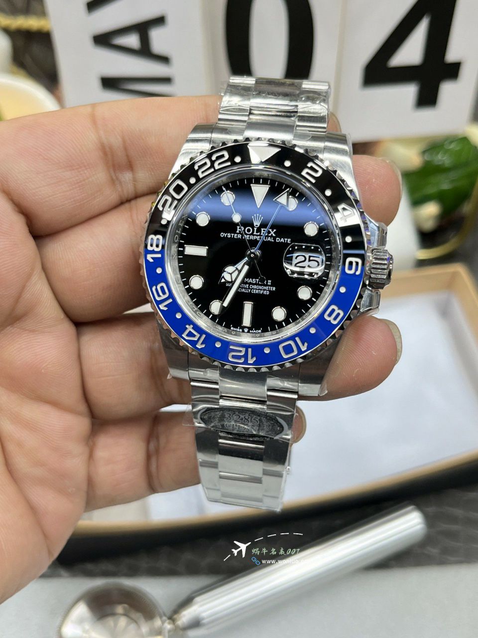 Clean Rolex GMT-Master II Inter Milan Circle m126710blnr-0003100% clone watches  / R897
