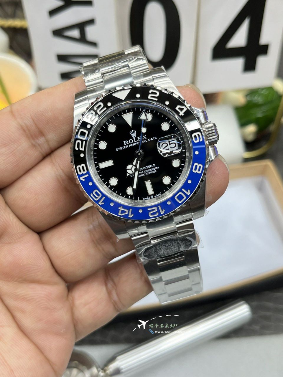Clean Rolex GMT-Master II Inter Milan Circle m126710blnr-0003100% clone watches  / R897