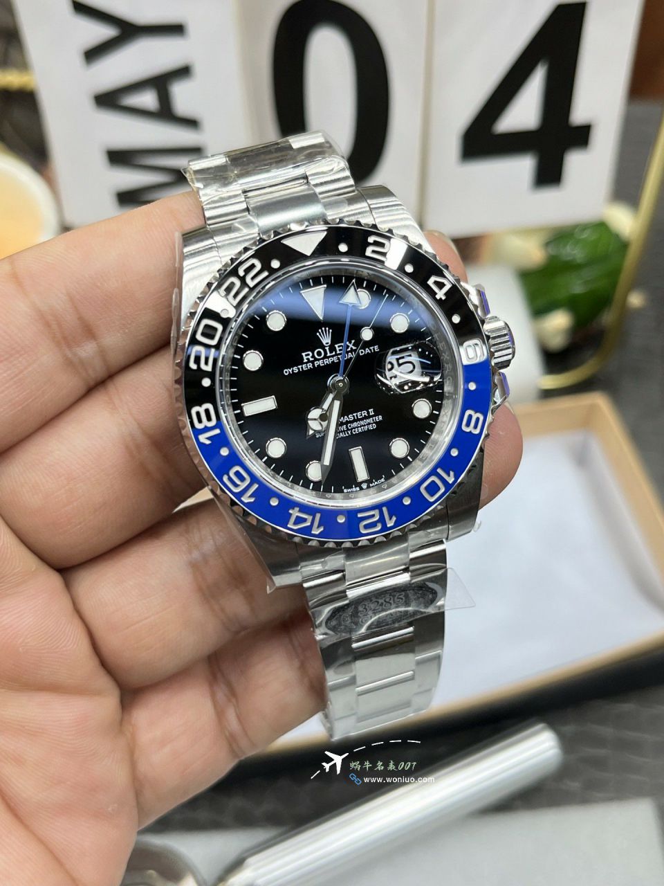 Clean Rolex GMT-Master II Inter Milan Circle m126710blnr-0003100% clone watches  / R897