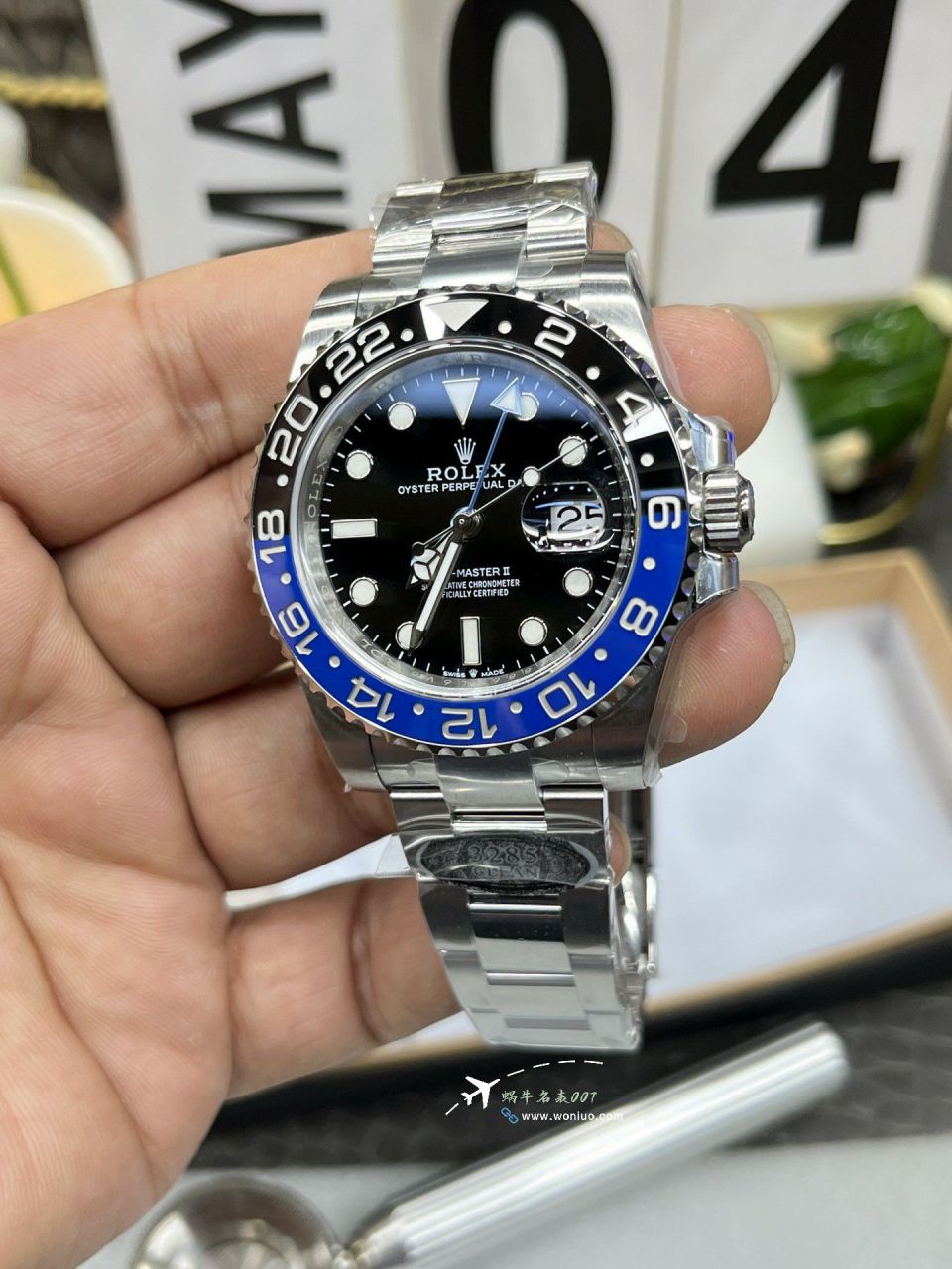 Clean Rolex GMT-Master II Inter Milan Circle m126710blnr-0003100% clone watches  / R897
