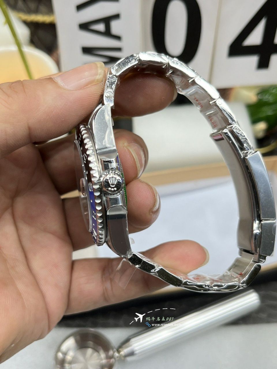 Clean Rolex GMT-Master II Inter Milan Circle m126710blnr-0003100% clone watches  / R897