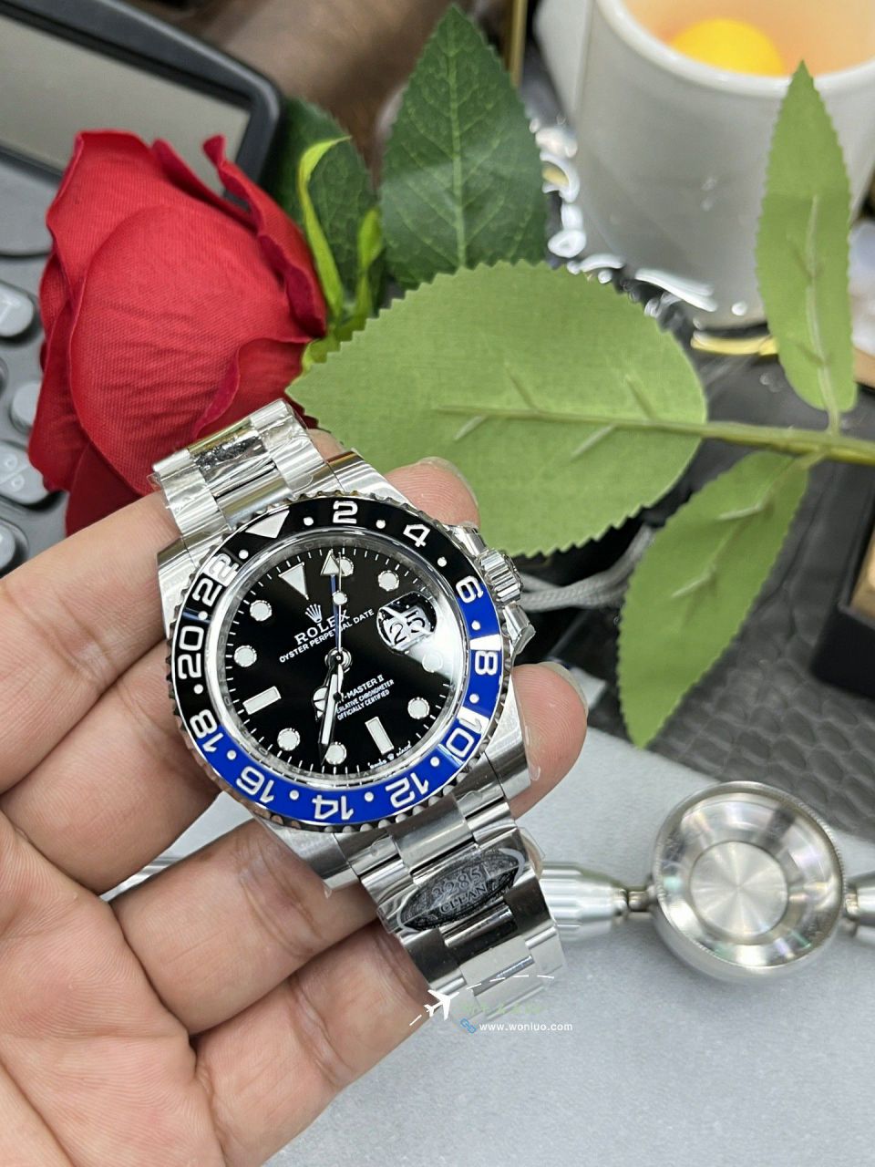Clean Rolex GMT-Master II Inter Milan Circle m126710blnr-0003100% clone watches  / R897