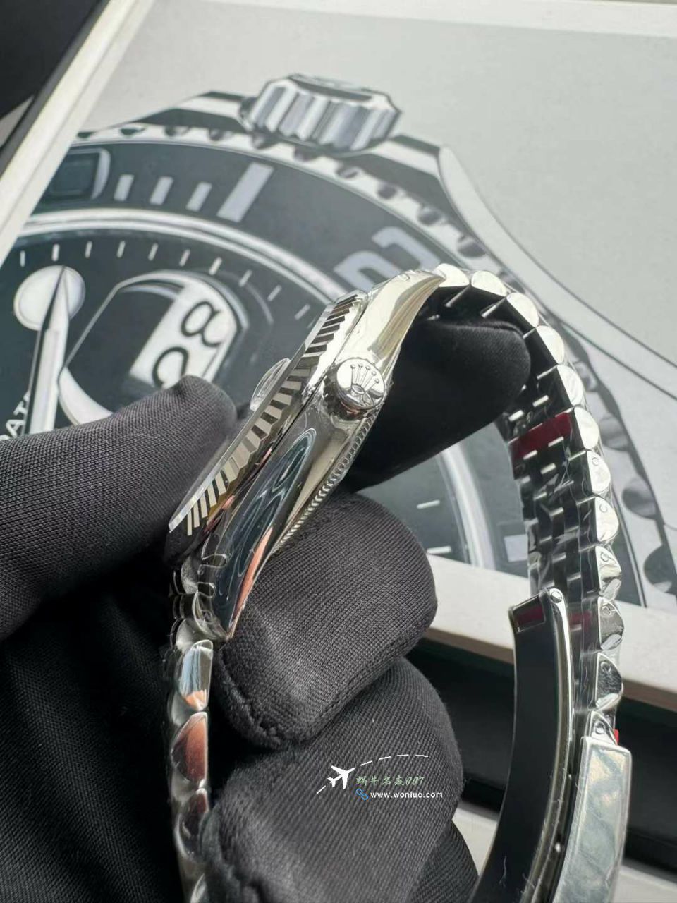 【 Video review 】VSTOP clone watch  Rolex Datejust 41MM clone m126334-0028 watches (薄荷绿) / R828