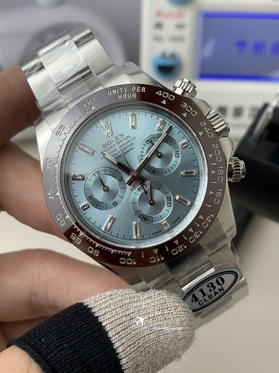 clean Rolex Daytona  ice  blue clone watch m116506-0002 watches  / R900