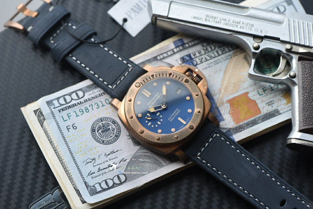  Video review VS Factory Panerai Submarine series 小 bronze PAM01074，PAM1074TOP clone watch / VSPAM01074B