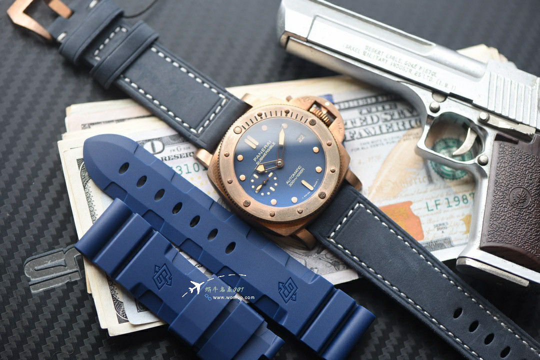  Video review VS Factory Panerai Submarine series 小 bronze PAM01074，PAM1074TOP clone watch / VSPAM01074B