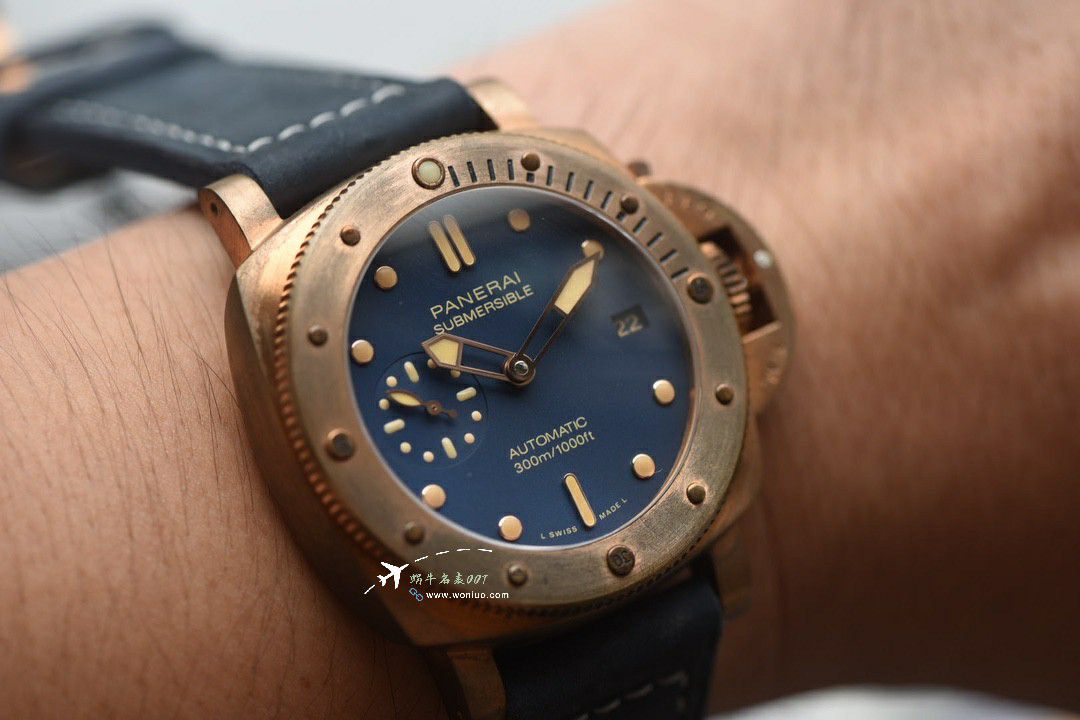  Video review VS Factory Panerai Submarine series 小 bronze PAM01074，PAM1074TOP clone watch / VSPAM01074B