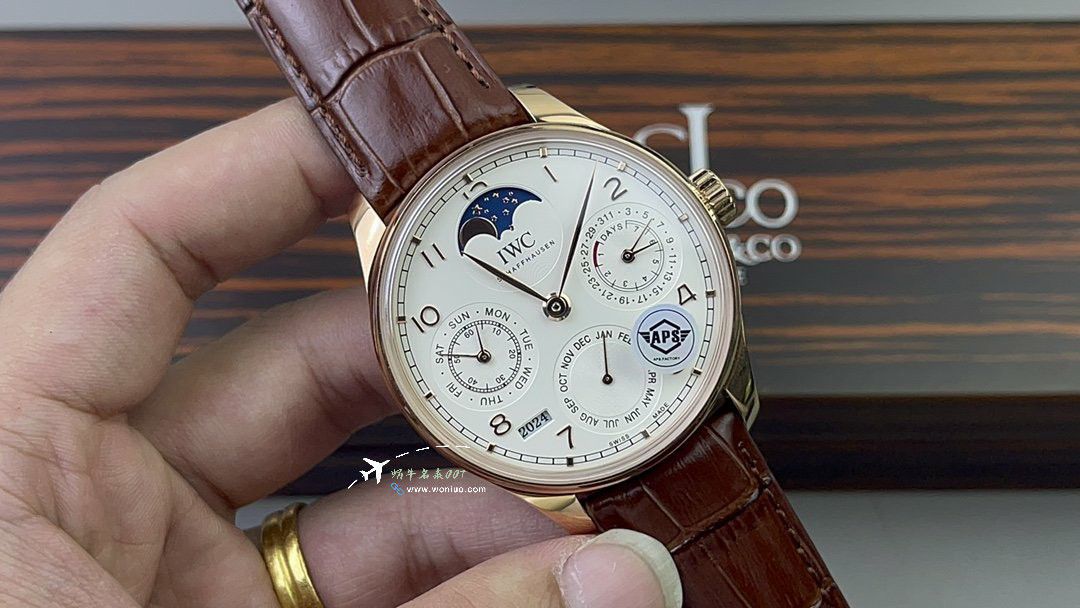  IWC APS Factory  Perpetual calendar TOP clone watch Portugal  series IW502306 watches  / WG629