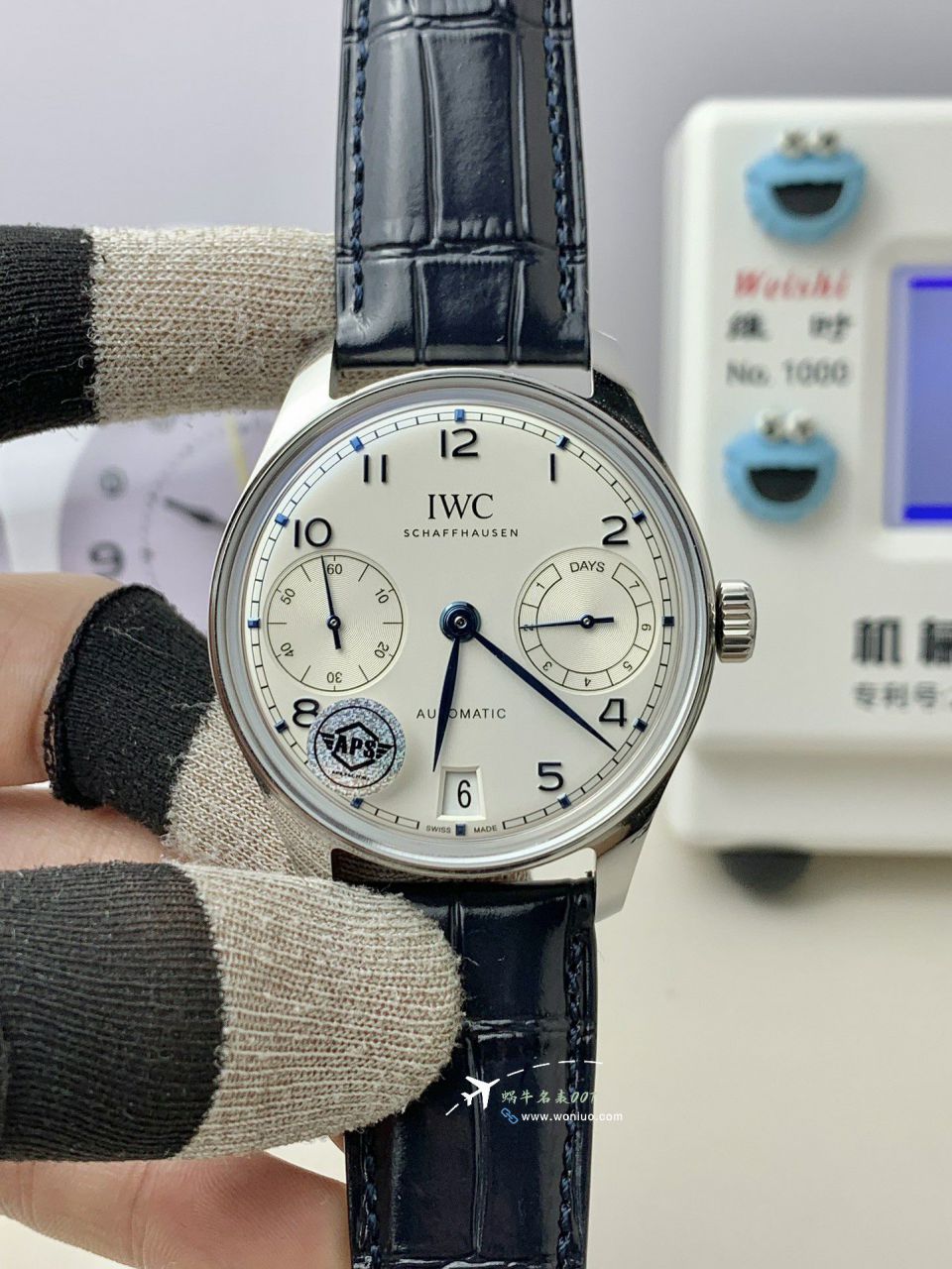 APS IWC Portuguese Seven Days 2024 newest TOP clone watch IWC Portugal  Seven-day chain IW501702 / WG630