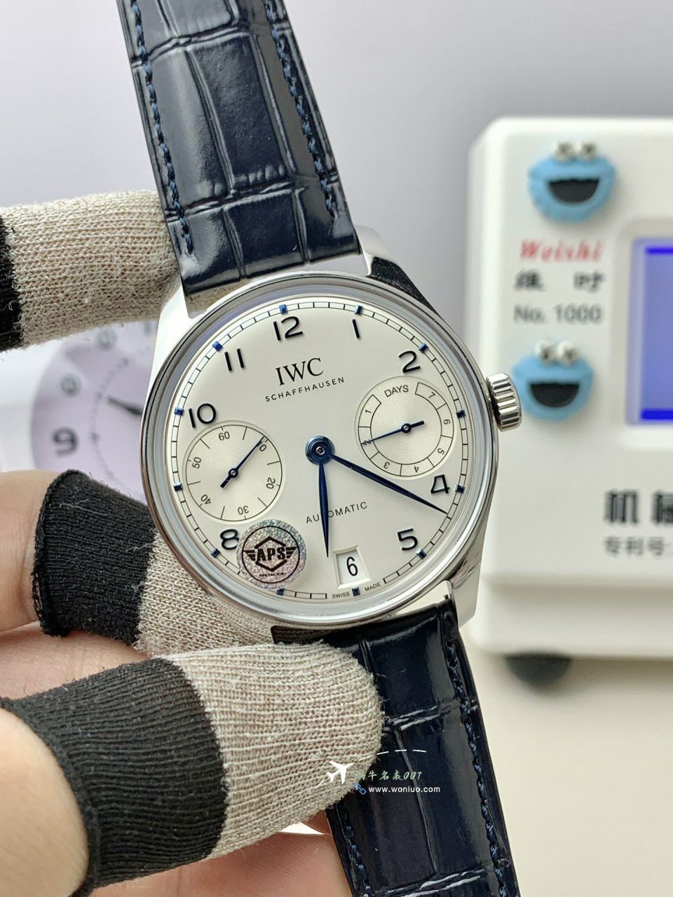APS IWC Portuguese Seven Days 2024 newest TOP clone watch IWC Portugal  Seven-day chain IW501702 / WG630