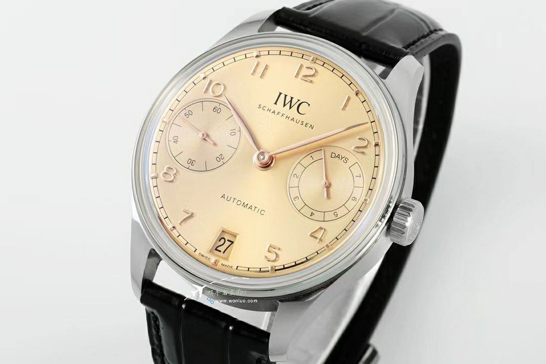 APS IWC Portuguese Seven Days 2024 newest TOP clone watch IWC Portugal  Seven-day chain IW501702 / WG630