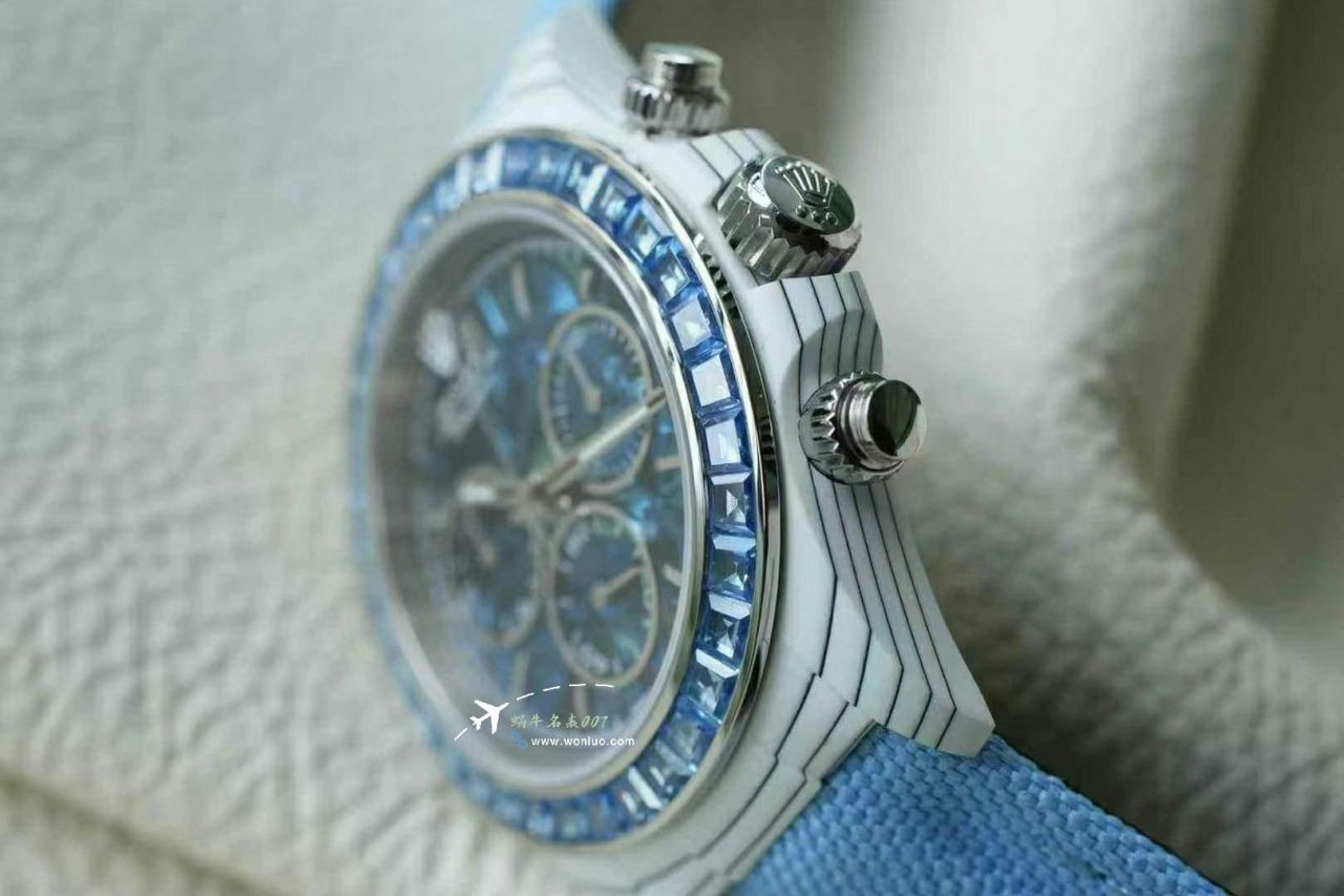 DiW  making  Rolex Daytona  newest  Customized     glacier  blue  沙漠绿洲4130 Daytona  watch / R902