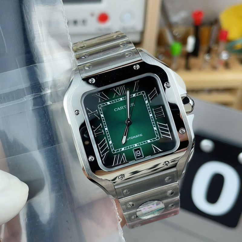 BV Factory Cartier Santos series   clone watchWSSA0062 watches 