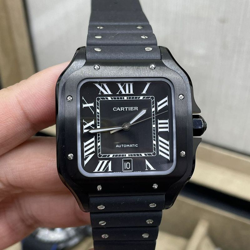BV Factory Cartier Santos  Darth Vader WSSA0039TOP clone watch watches 