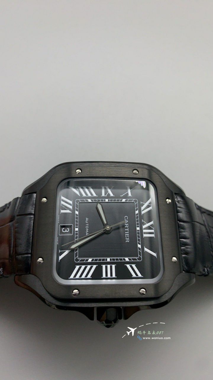 BV Factory Cartier Santos  Darth Vader WSSA0039TOP clone watch watches  / K379