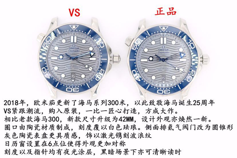 VS Omega Seamaster 300 meters   clone  series 210.30.42.20.03.001 watches  / VS812