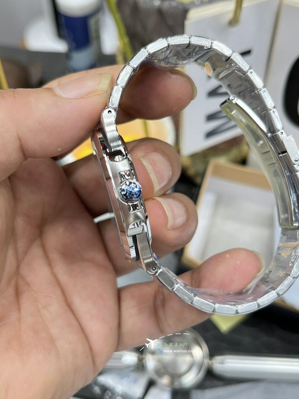 3K Customized movement Patek Philippe  clone  Tiffany  Nautilus 5711/1A-018 watch / BD506