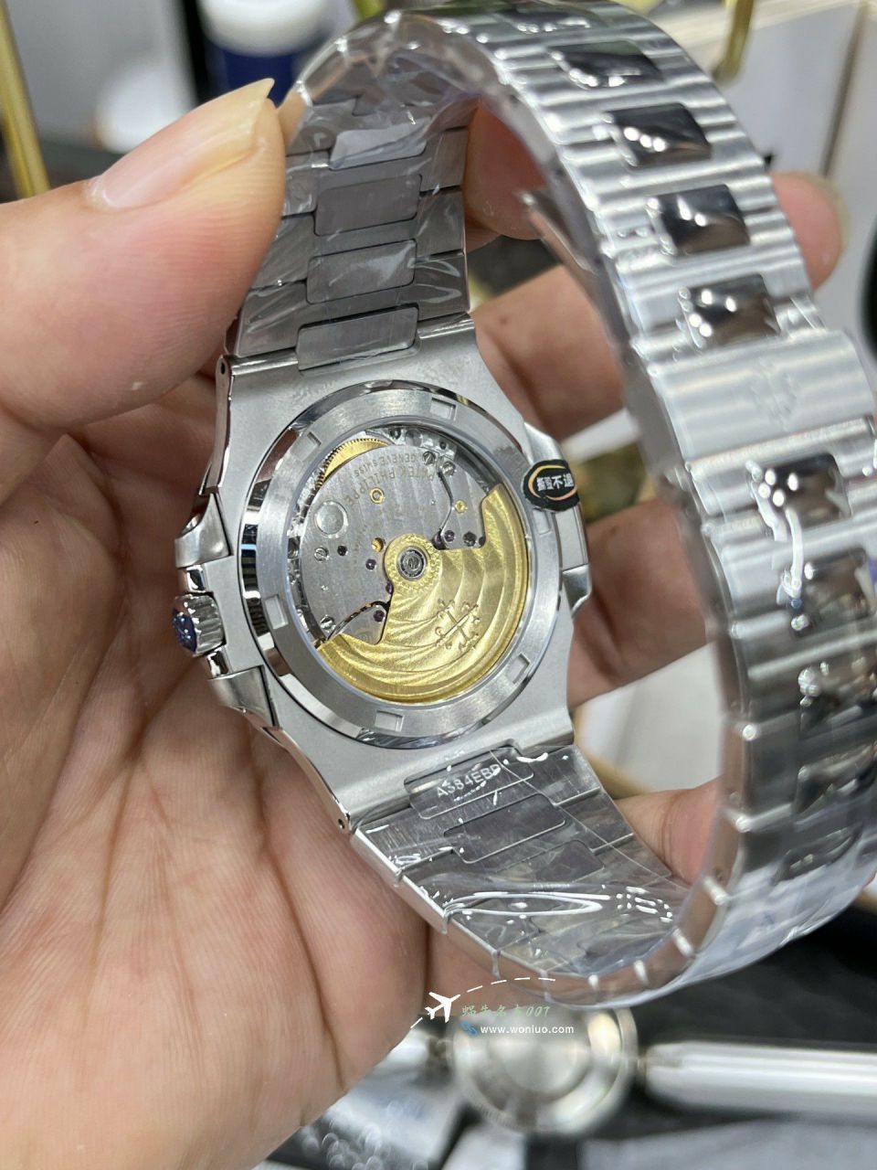 3K Customized movement Patek Philippe  clone  Tiffany  Nautilus 5711/1A-018 watch / BD506