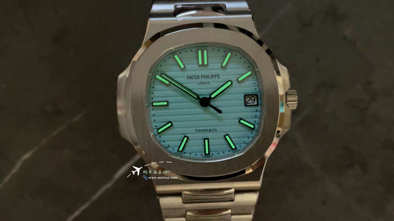 3K Customized movement Patek Philippe  clone  Tiffany  Nautilus 5711/1A-018 watch / BD506