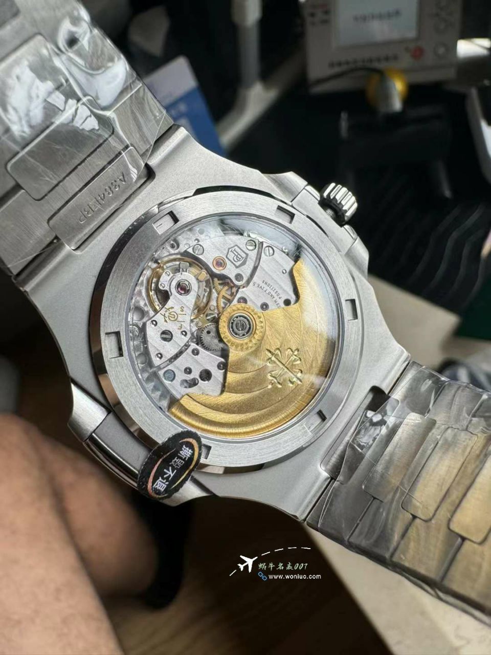 3K Customized movement Patek Philippe  clone  Tiffany  Nautilus 5711/1A-018 watch / BD506