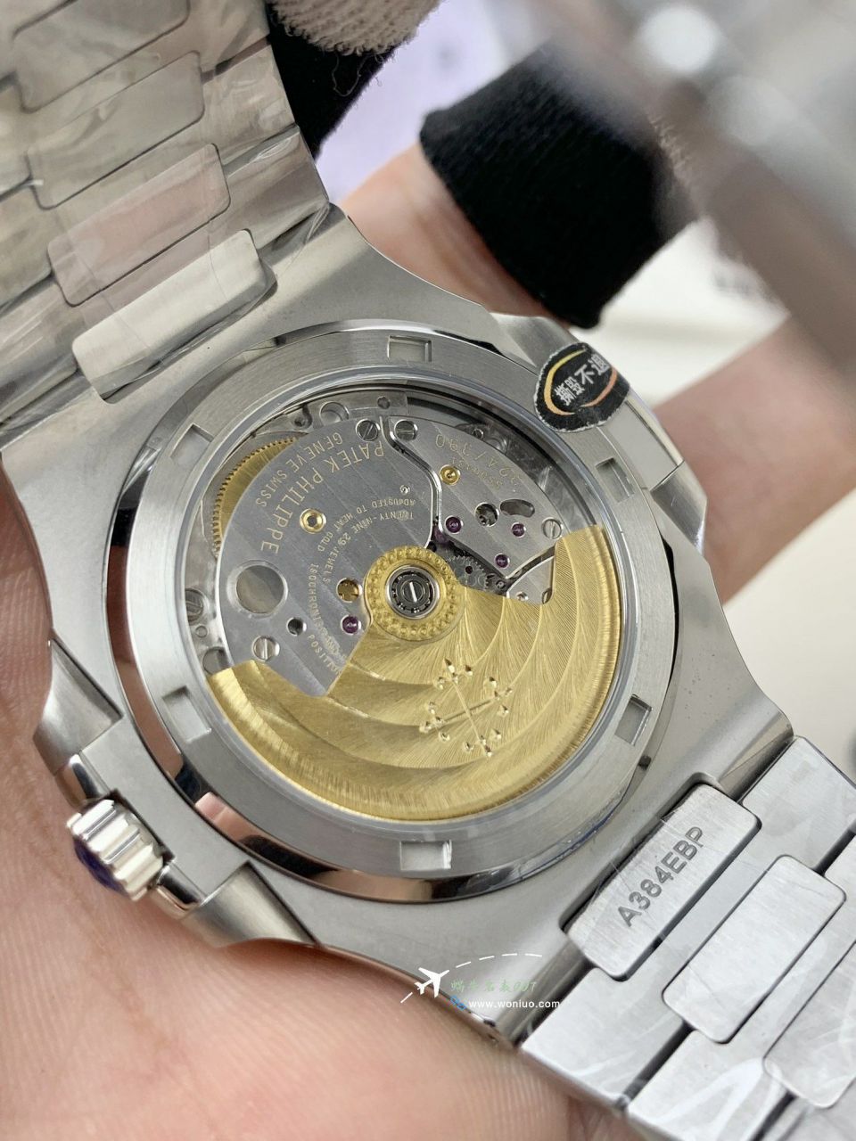 3K Customized movement Patek Philippe  clone  Tiffany  Nautilus 5711/1A-018 watch / BD506