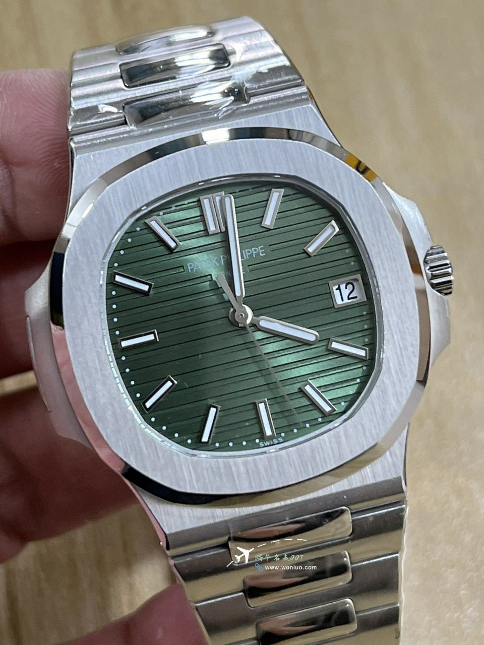 3K Customized movement Patek Philippe  clone  Tiffany  Nautilus 5711/1A-018 watch / BD506