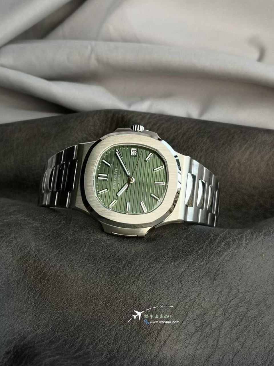3K Customized movement Patek Philippe  clone  Tiffany  Nautilus 5711/1A-018 watch / BD506