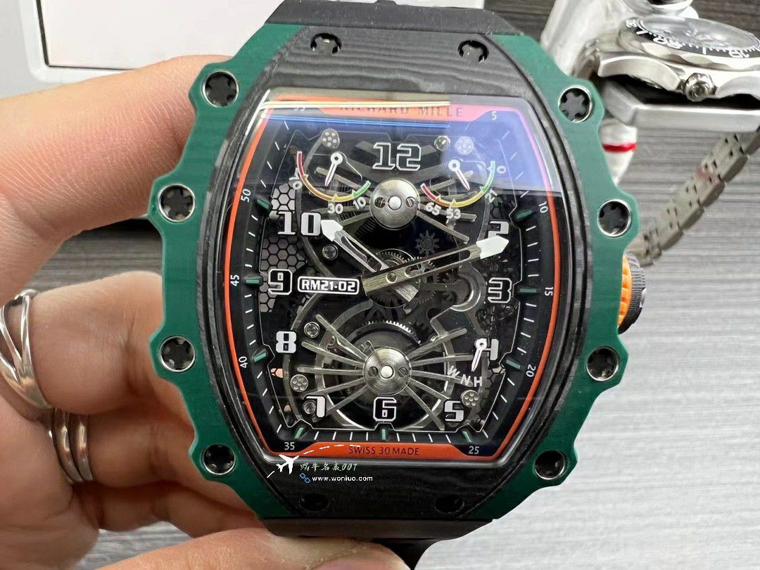 Richard Miller men  series TOP clone  Tourbillon  watchRM 21-02 watches  / RM21-02