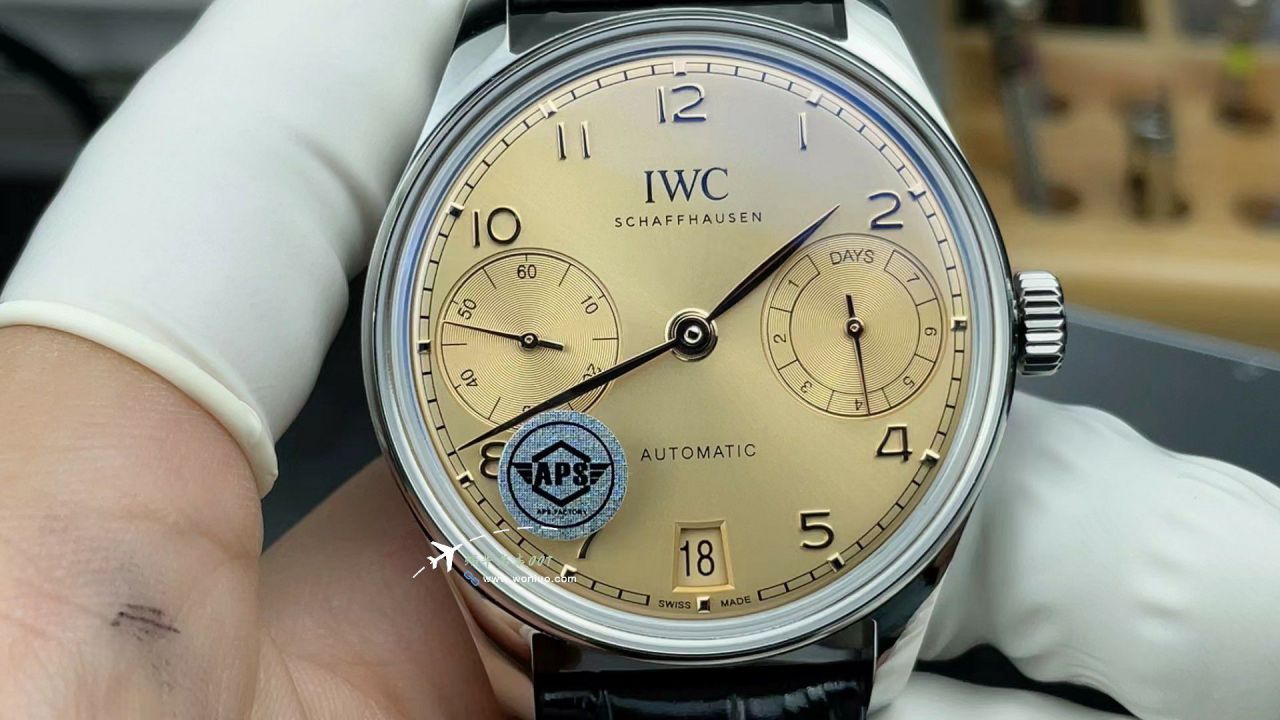 APS Factory   IWC watches Portugal New Portuguese Seven Days 100% clone watch IW501705 watches  / WG632