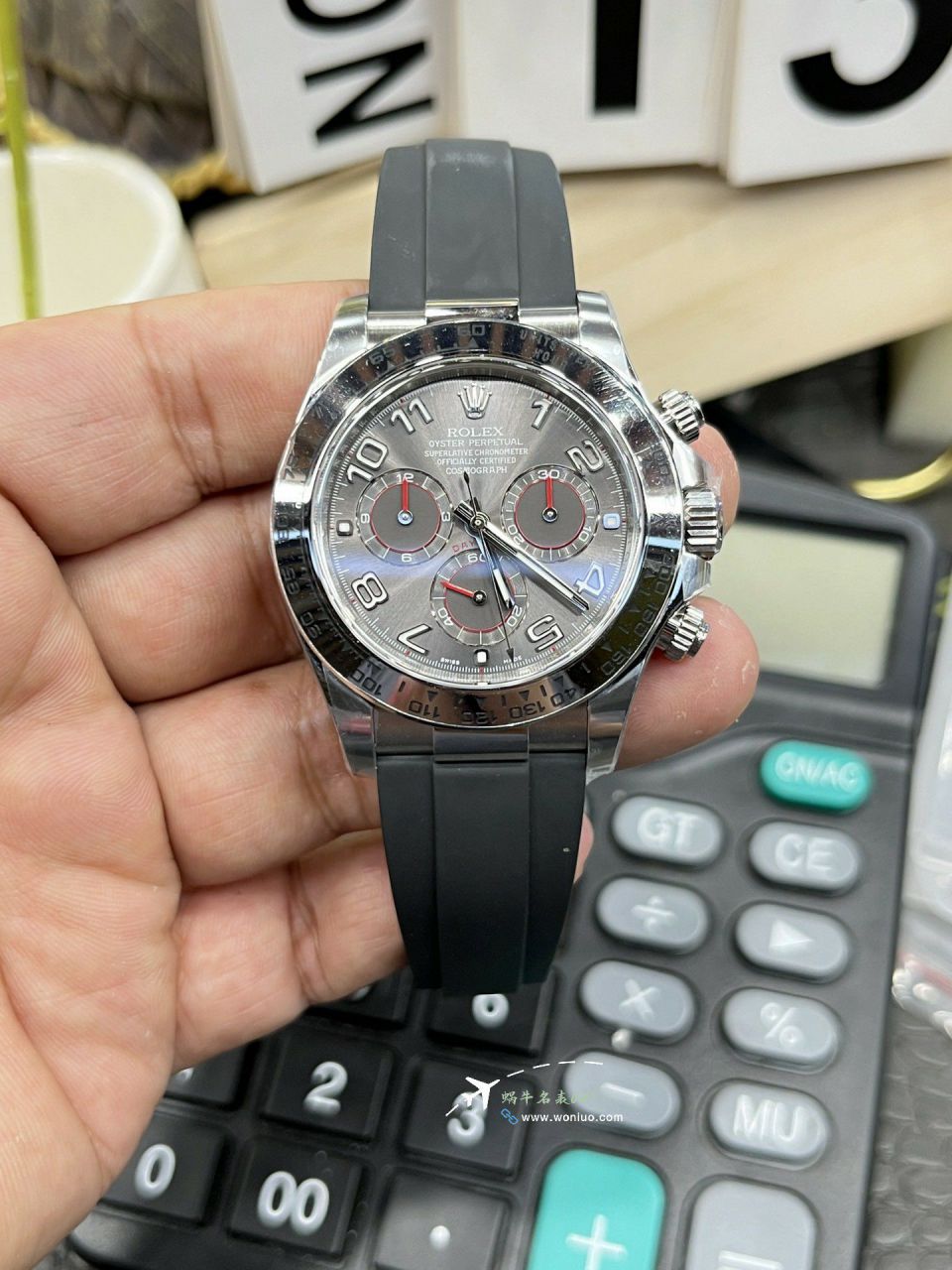 clean Factory  Rolex Daytona  Gray Devil Daytona  clone watch116519-0104 watches  / R903