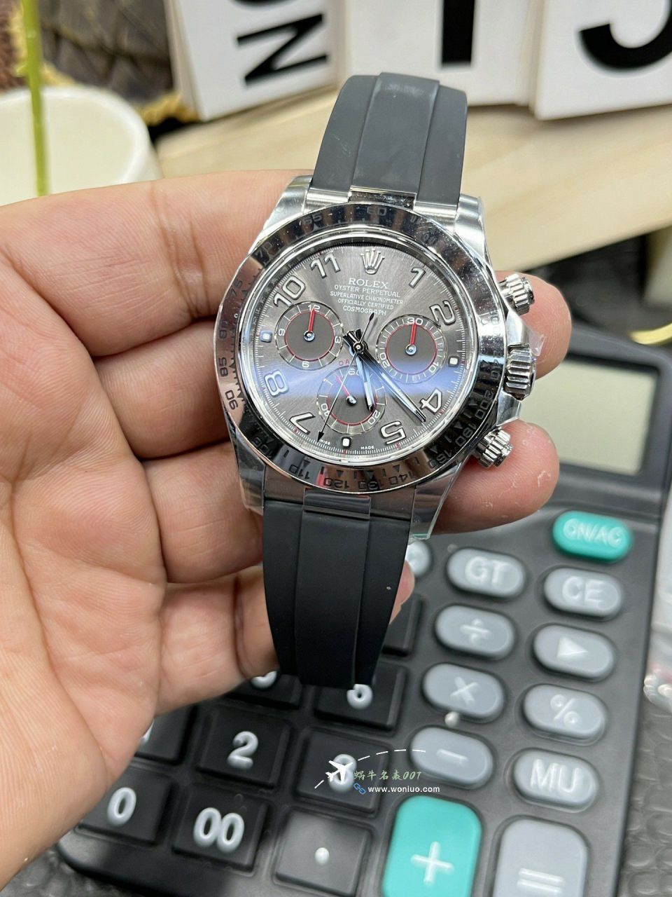 clean Factory  Rolex Daytona  Gray Devil Daytona  clone watch116519-0104 watches  / R903