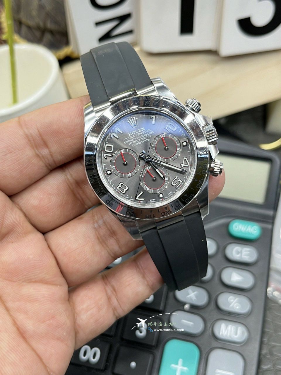 clean Factory  Rolex Daytona  Gray Devil Daytona  clone watch116519-0104 watches  / R903