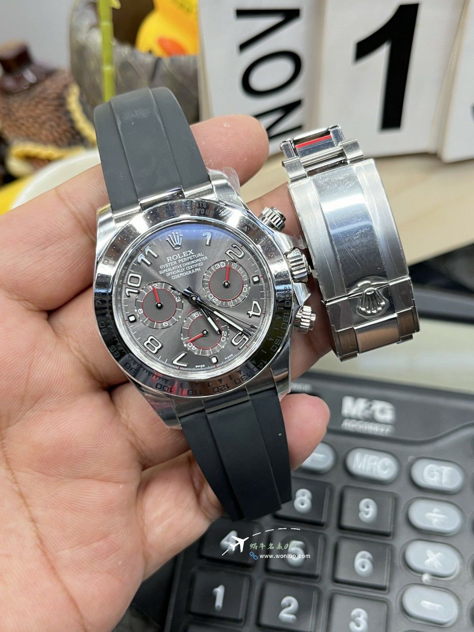 clean Factory  Rolex Daytona  Gray Devil Daytona  clone watch116519-0104 watches  / R903