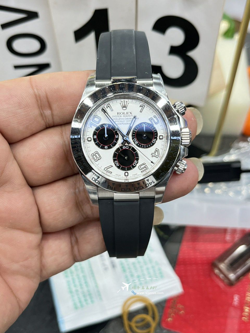 clean Factory  Rolex Daytona  Gray Devil Daytona  clone watch116519-0104 watches  / R903