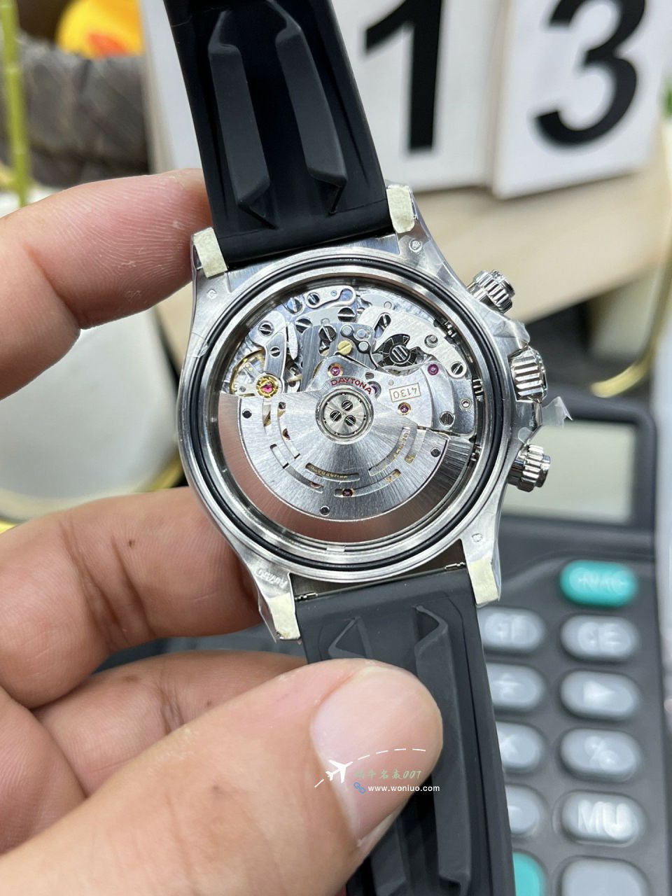 clean Factory  Rolex Daytona  white Devil Daytona 100% clone watch116519-0103 watches  / R905