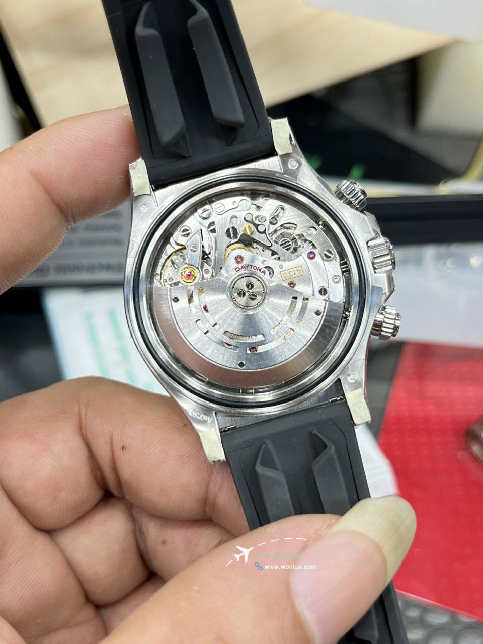 clean Factory  Rolex Daytona  white Devil Daytona 100% clone watch116519-0103 watches  / R905