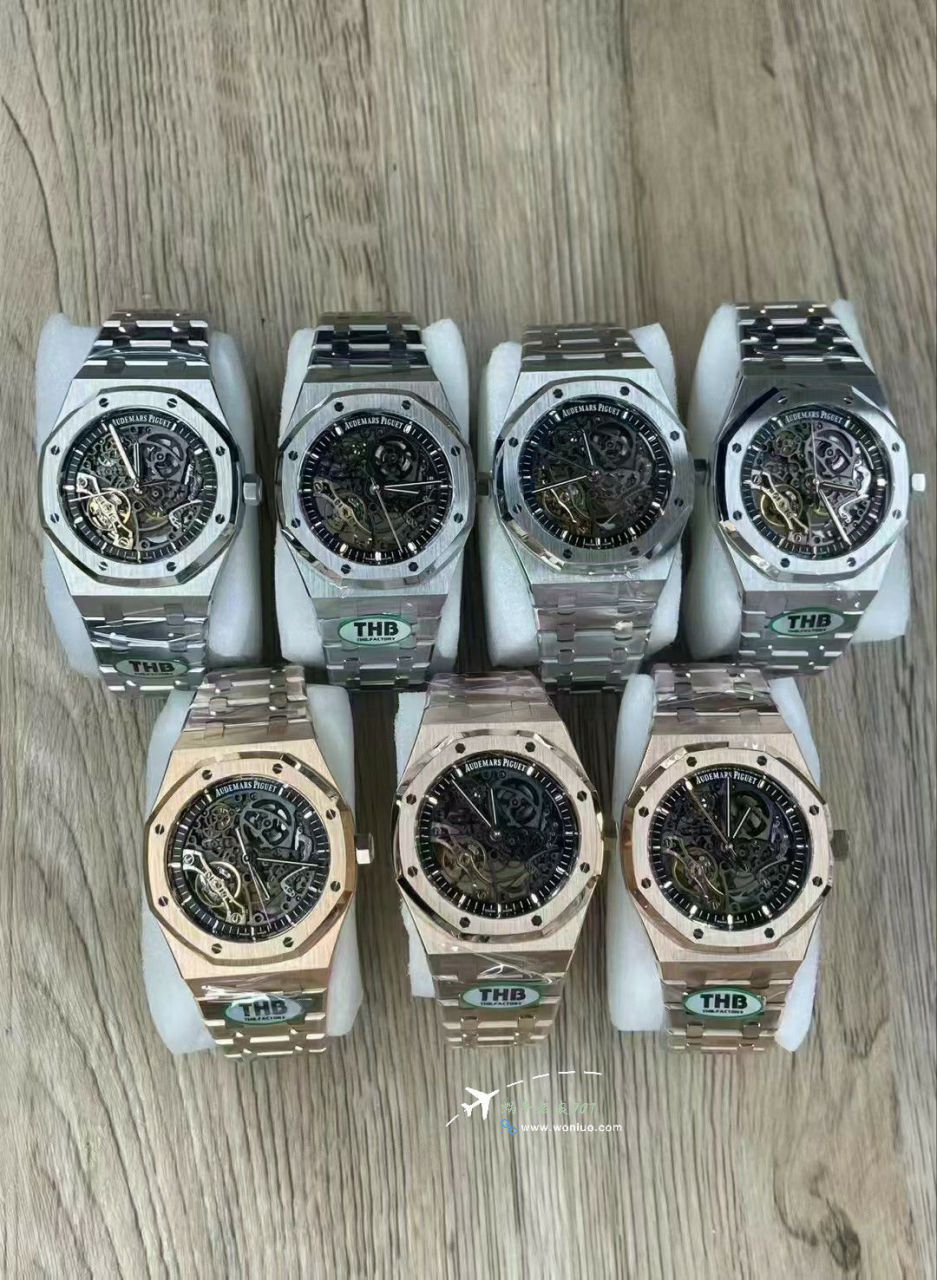 THB Factory Audemars Piguet Royal Oak 100% clone 15407ST.OO.1220ST.01和15407OR.OO.1220OR.01 watch / AP295