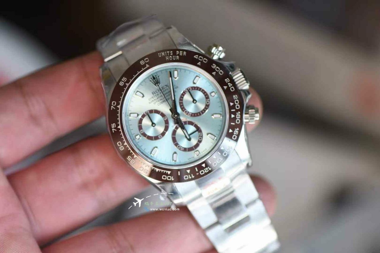 QF Matching weight version 171gRolex ice  blue DaytonaTOP clone  Daytona 116506-78596 watch clone  / R907