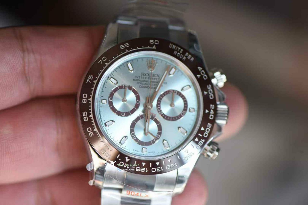 QF Matching weight version 171gRolex ice  blue DaytonaTOP clone  Daytona 116506-78596 watch clone  / R907