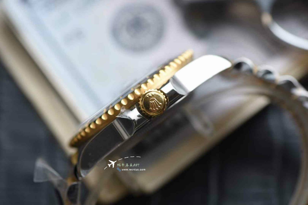 Clean Rolex GMT-Master GMT Two-Tone Gold  Preserved egg bezel    clone watch m126713grnr-0001 watches  / R908