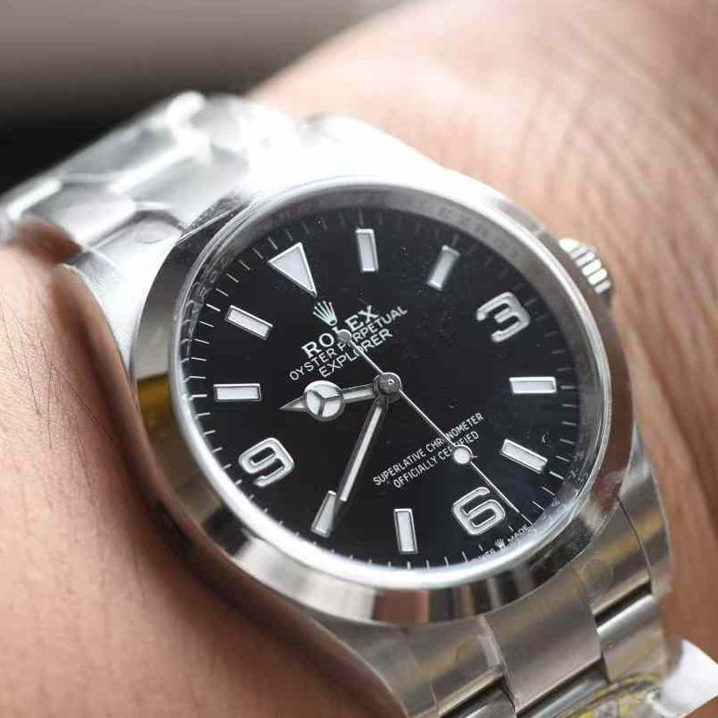  Video review Clean Rolex Explorer  36  mm m124270-0001 clone watches 