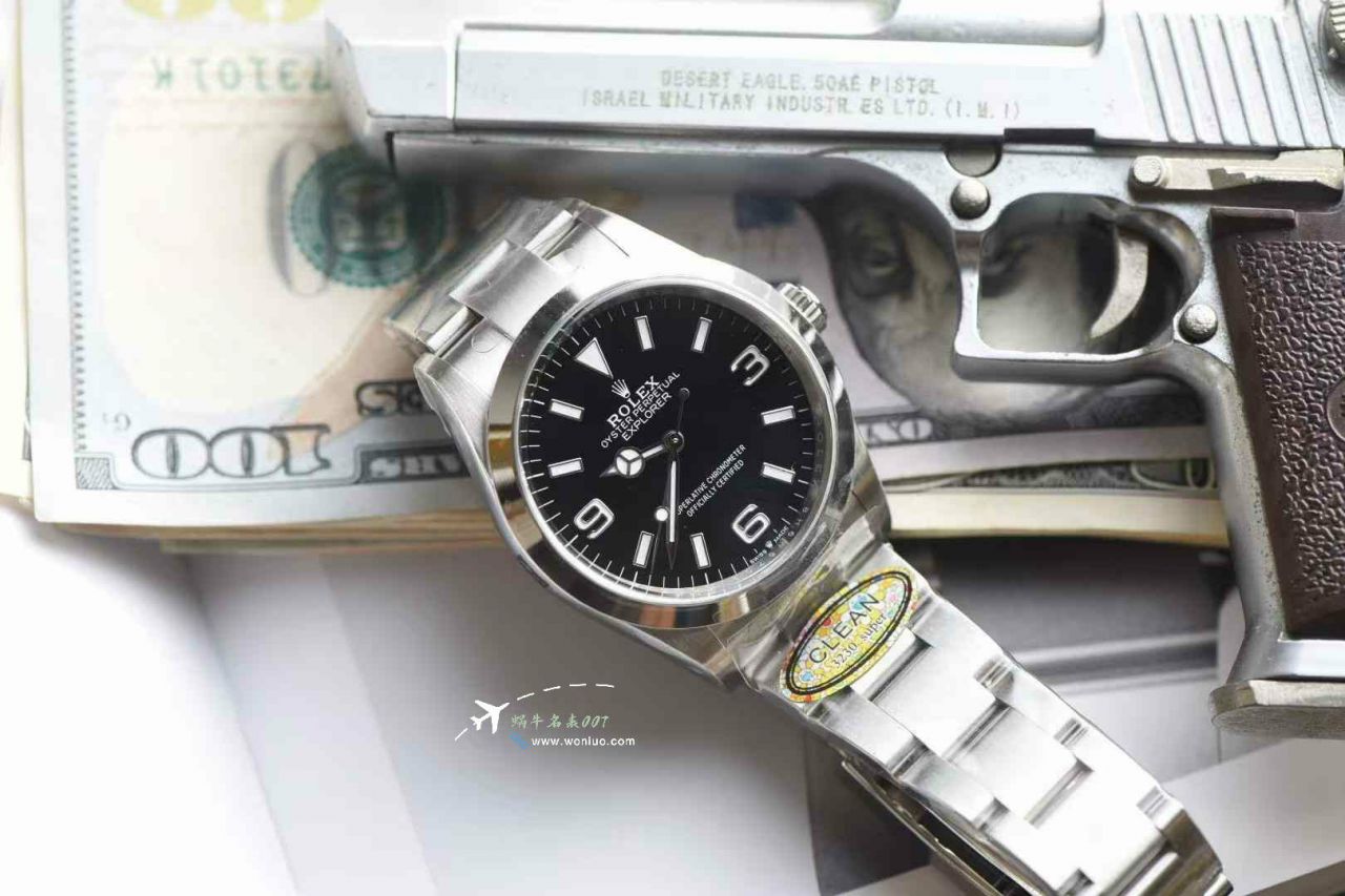  Video review Clean Rolex Explorer  36  mm m124270-0001 clone watches  / R912