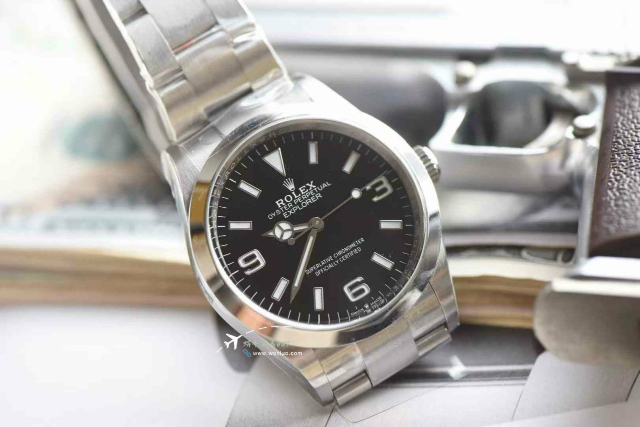  Video review Clean Rolex Explorer  36  mm m124270-0001 clone watches  / R912