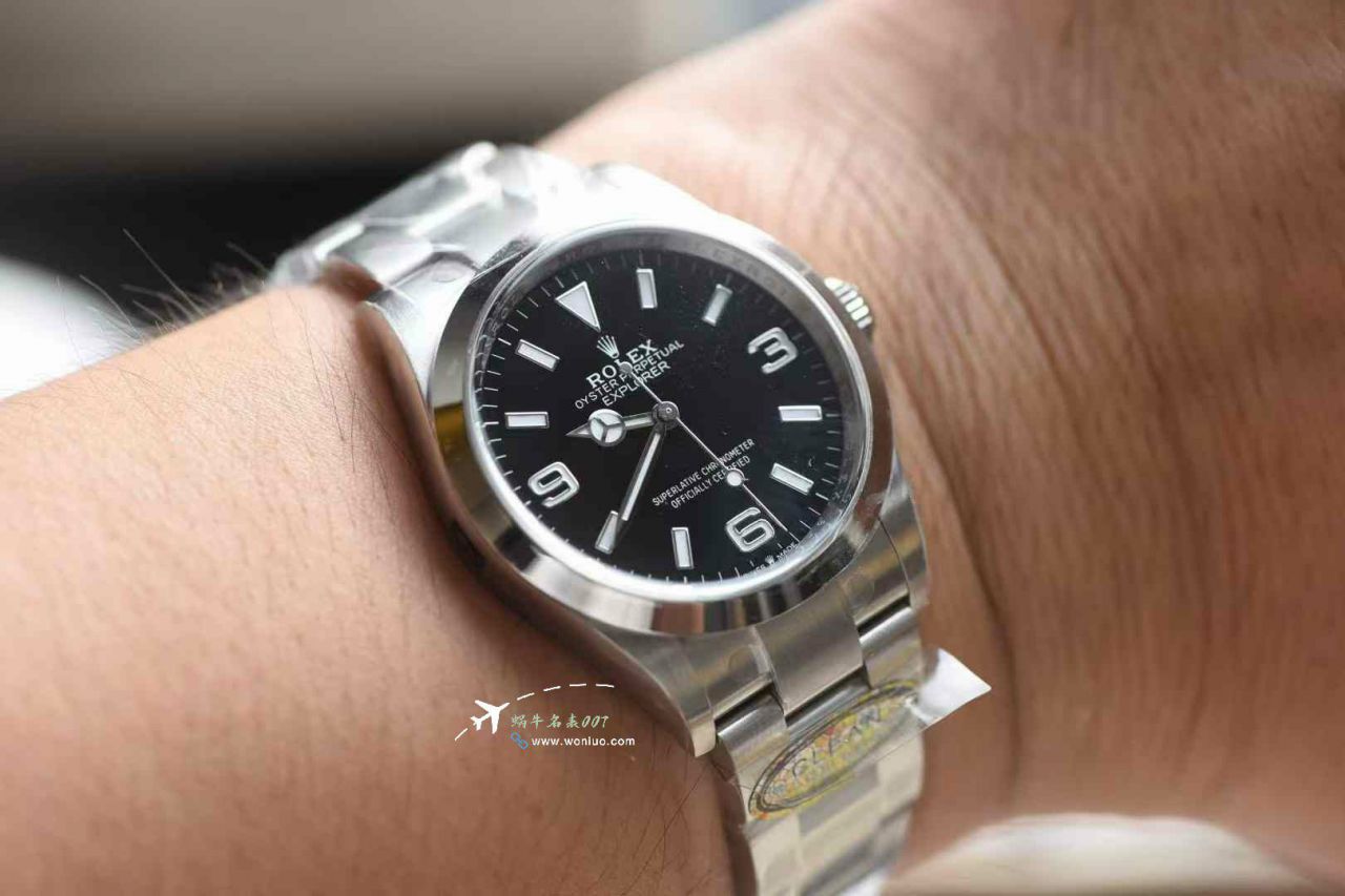  Video review Clean Rolex Explorer  36  mm m124270-0001 clone watches  / R912