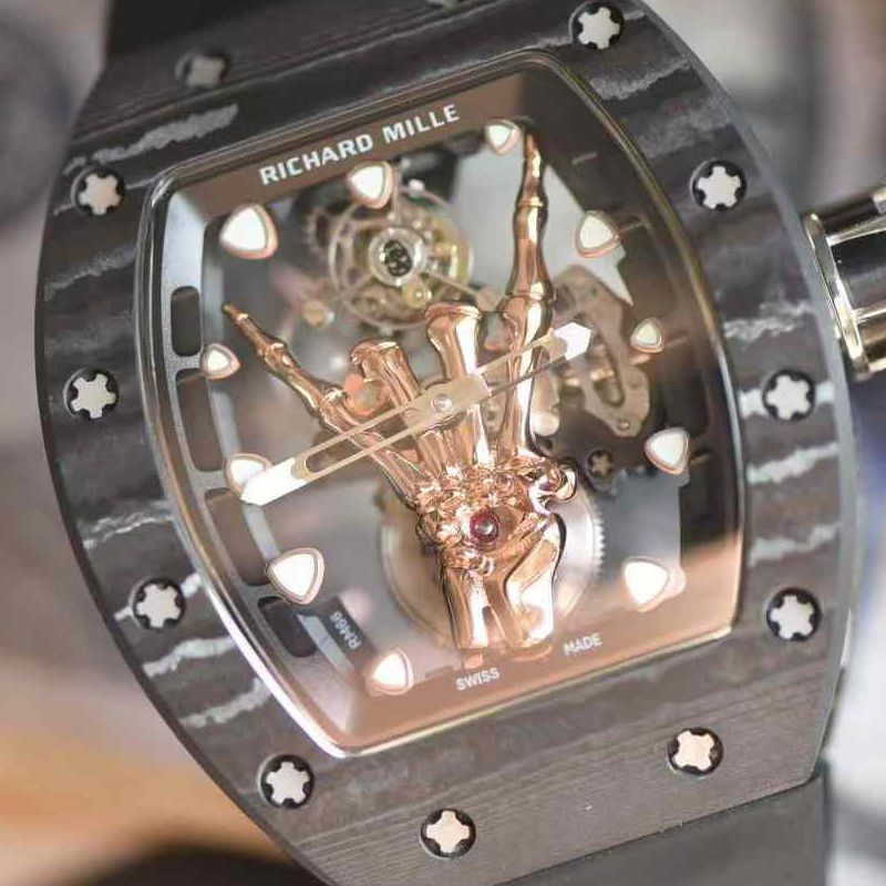  Video review YS Factory Richard Miller RICHARD MILLE TOP clone  Tourbillon RM 066 Gold Finger  watches 