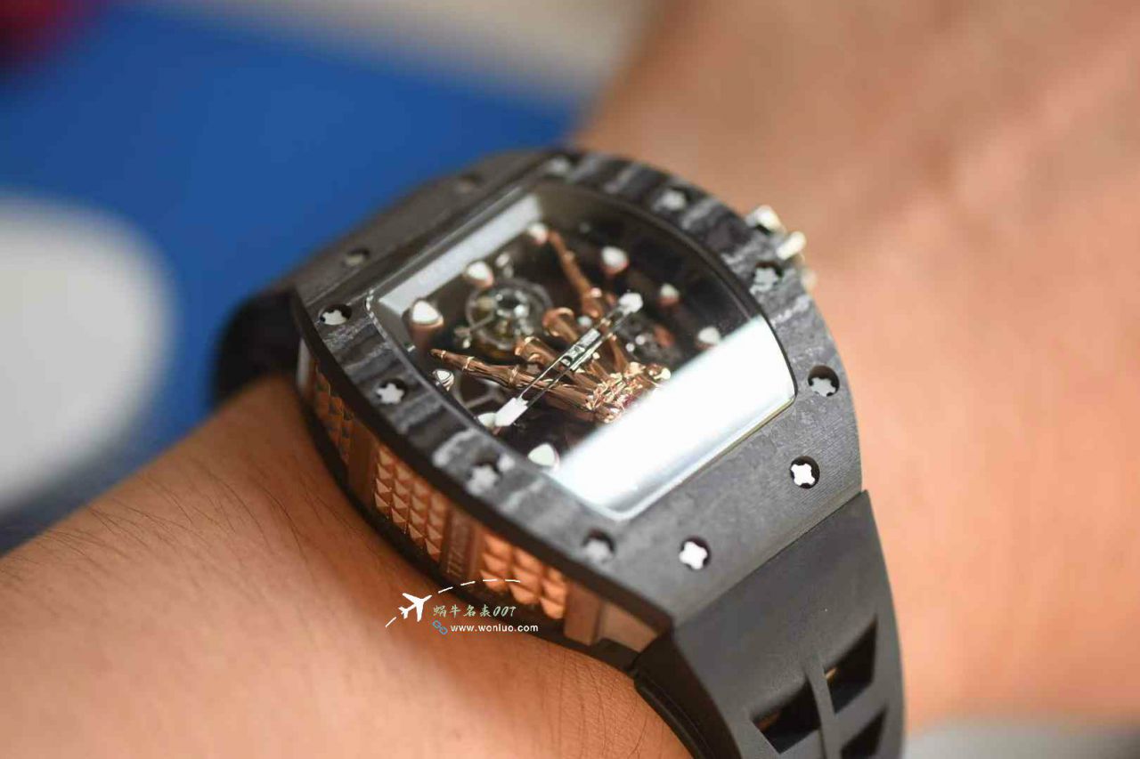  Video review YS Factory Richard Miller RICHARD MILLE TOP clone  Tourbillon RM 066 Gold Finger  watches  / RM066