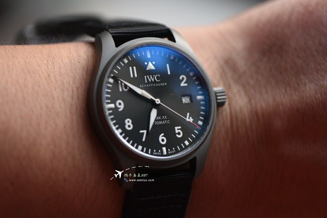 Video review V7 Factory  IWC IW328209   clone  Big Pilot  Mark XX Collection  Swiss 空中巡逻兵钛金属 Limited Edition  watches  / WG633