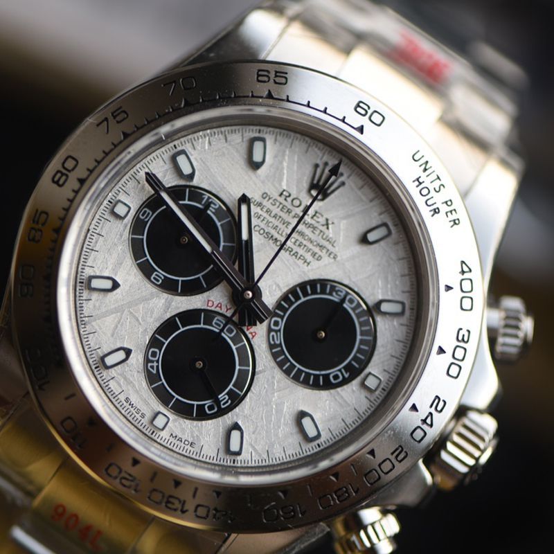  Video review  real  meteorite Dial  Rolex Daytona 100% clone m116509-0073 watches 