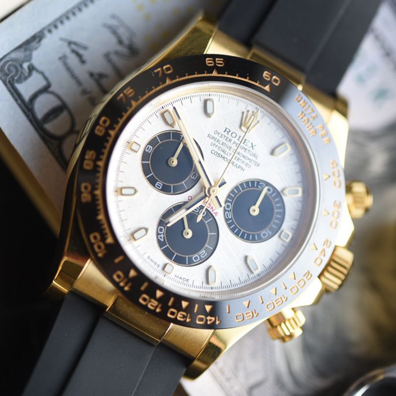  Video review  real  meteorite Dial  Rolex Daytona 广州TOP clone m116518ln-0076 watches 